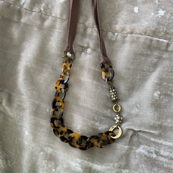 J. Crew Factory Jewelry Tortoise Shell Necklace Poshmark